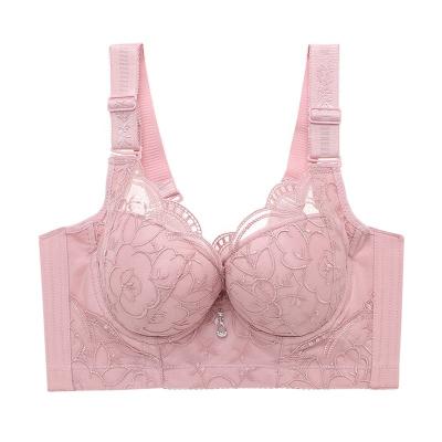 China 2021 antibacterial new design lace bralette wired ladies underwear push up bra for women for sale