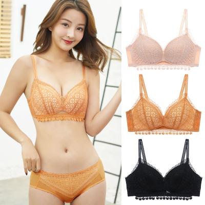 China New design push up lace antibacterial bra set sexy and soft ladies underwear for women for sale