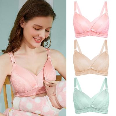 China Antibacterial New Design Cotton Adult Nursing Thin Underwear For Women Maternity Nursing Bra for sale