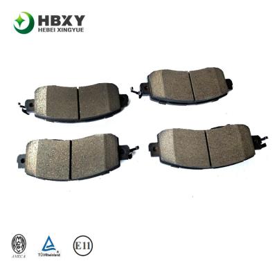 China Automotive Brake System Car Front Wheel High Friction Coefficient Brake Pad Set For Nissan for sale