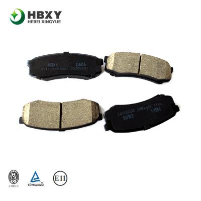 China Rear Wheel Circuit Braking Ceramic Brake Pad Automotive Auto NO-Asbestos Car Brakes Pad For MITSUBISHI Toyota for sale