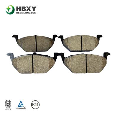 China Automotive Brake System Brake Parts China Hebei Factory Supply High Temperature Resistance No Noise Brake Pad For VW Polo for sale