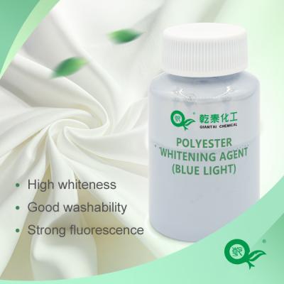 China Polyester With Blue Light Whitening Agent, White Dye For Whitening Polyester Fabrics, Natural White Fabric Bleaching Agent For Polyester Textiles for sale