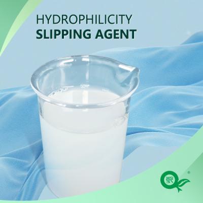 China Hydrophilic Silicone Softener Slipping Agent Chemical Auxiliaries for sale