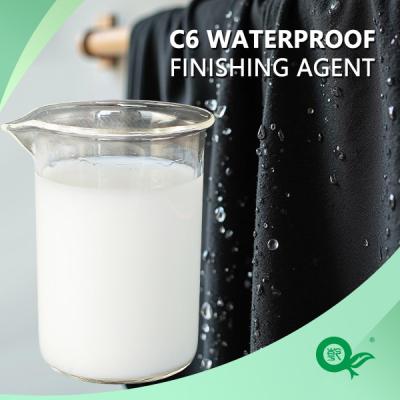 China C6 Waterproof Agent Textile Washable Waterproof Finishing Agent Waterproof Oil Resistant Anti Fouling Fiber And Its Blended Fabric Environmentally Friendly Waterproof Finishing Agent Hydrophobic for sale