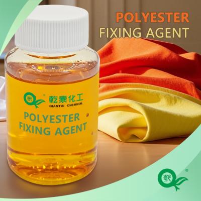 Chine Agents de fixation de polyester Agents de fixation de tissus de polyester personnalisés Produits chimiques auxiliaires Dente liquide visqueuse et finition Auxiliaire à vendre