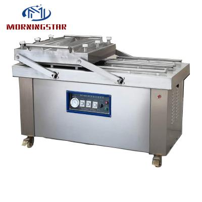 China Food factory supply double chamber vacuum sealer whole chicken vacuum packing machine DZ-400/2SB for sale