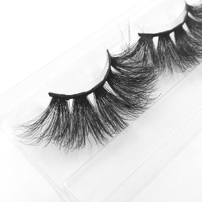 China Custom Brand Long Natural Long Mink Fur Hair False Eye Tapered Natural Lash Wholesale 16Mm 3D Mink Eyelashes for sale