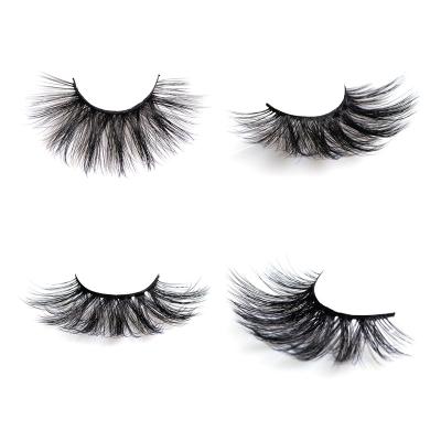 China Long 12Mm High End Natural Wipsy 15Mm Natural Mink Eyelashes Mixed Length Dramatic Real Mink Eyelash for sale