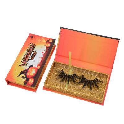 China Long Lasting Mink Eyelashes 16Mm-25Mm Lashes Natural Private Label Real Fake And Custom Boxes for sale