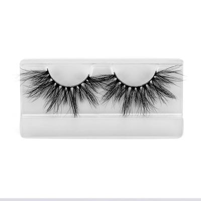 China Wholesale Natural Long Lash Vendor Mink Eyelash 15Mm-25Mm 3D Mink Lashes With Customized Packages for sale