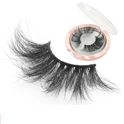 China Wholesale Vendor 5D Long Thick Fluffy Natural Curl 25Mm 3D Mink Eyelashes Long Lashes Lashes With Private Label for sale