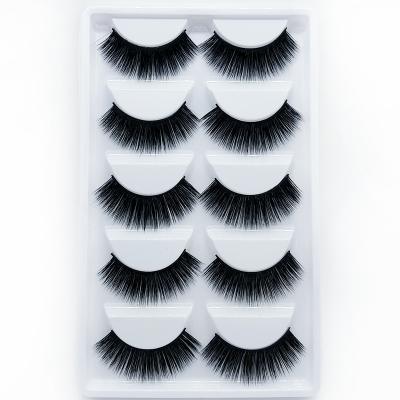 China Wholesale Seller Natural Long 5 Pairs Mink Eyelashes Bulk 5D 30Mm Mink Eyelash In Bulk From Lashes5D for sale