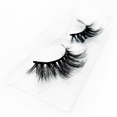 China Real Natural Custom Private Label Long Mink 25mm Lashes Extension Seller Packaging 5d Mink EyeLashes Fluffy for sale