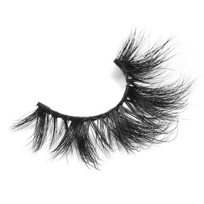 China Long Natural Custom Own Eyelash Mink Wispy Soft Band Fake Eyelash Logo Label Cruelty Free Eyelashes for sale