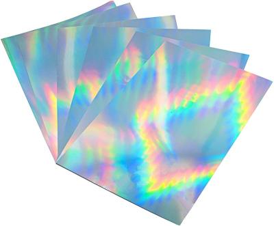 China 8.25 x 11.7 inches A4 Waterproof Vinyl Sticker Rainbow Holographic Printable Vinyl Sticker Paper Waterproof Sticker Paper for Inkjet for sale