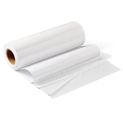 China High Quality Static Cling Film Static Milky White Moisture Proof PVC Cling Window Vinyl Film Without Glue Residue For Helmet Label A4 for sale