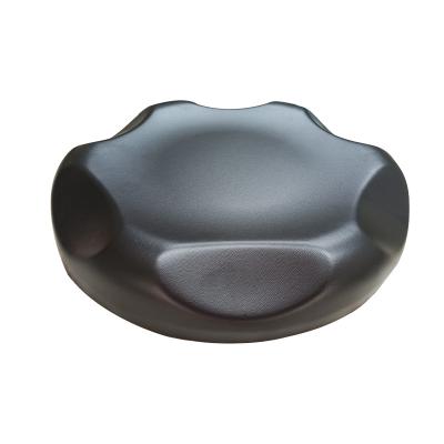 China Black Circle 330mm Diameter PU Seat Cushion Pad For Customer Requirements for sale