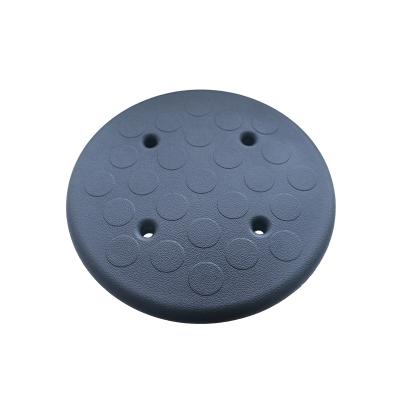 China Roundness Diameter 335mm,30mm Thick Design Black PU Seat Cushion Pad Bar Stool Surface Replacement for sale