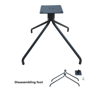 China Modern Assemble Office Chair Metal Base Replacement Black 2.8kg Metal Base For Office Chairs for sale