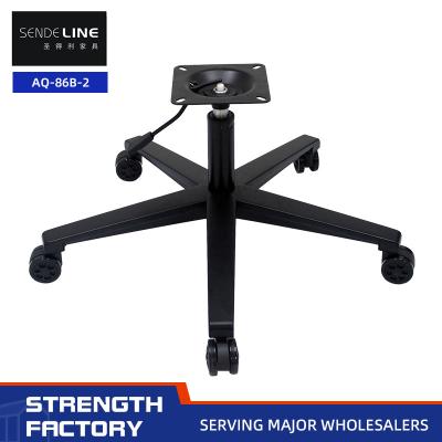 China Lift Function And 350mm Radius Office Chair Base Swivel Chair Replacement for sale