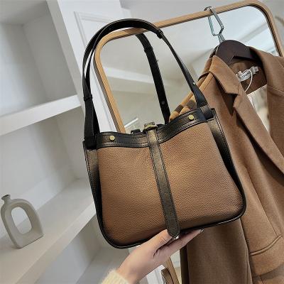 China 2021 waterproof the new winter trending high-end fashion girls pinch designer handbag Genuine leather handbag Famous Brand for sale