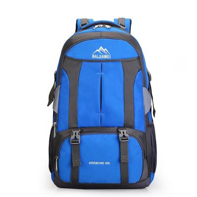 China Fashion Waterproof Wholesale Travel Bag Large Capacity Unisex Outdoor Camping Large Hiking Backpack for sale