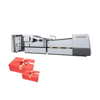 China Food Wylong HLK Series High Speed ​​Corrugated Cardboard Paper Automatic Carton Laminating Machine for sale