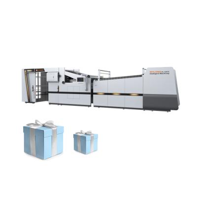 China Food Wylong HLK Series Automatic High Speed ​​Corrugated Cardboard Machine Carton Laminating Laminator for sale