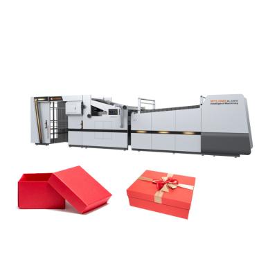 China Food Wylong HLK Cardboard Laminator For Cardboard Making Cardboard Corrugated Cardboard Paper Laminating Machine for sale