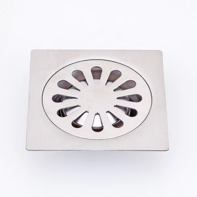 China Sieve 10*10cm Polished / Brushed Stainless Steel Clean Floor Waste for sale