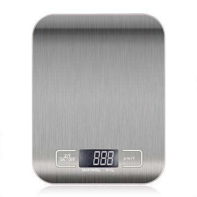 China WITH LID stainless steel digital electronic food kitchen scale for sale