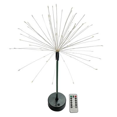 China Solar Holiday String Light 2021 Hot Starburst Firework Led Christmas Light Fairy Decoration Led Lamp Star String Falling Copper Wire Led Night Light for sale