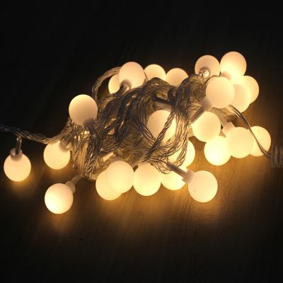 China Holiday Lighting Outdoor Waterproof String Lights LED Fairy Garland 3*AA Battery Operated For Christmas Wedding Outdoor Party Decoration Lamp for sale