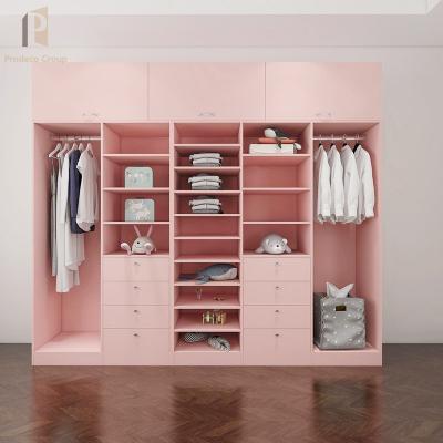 China Custom Design Bedroom Wardrobe Mirror Clothes Wardrobe Cabinet MDF Bedroom Wardrobe for sale