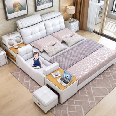 China Guangdong Adjustable Sleep Queen Full Bed Room Set (Other) Furniture Bedroom for sale