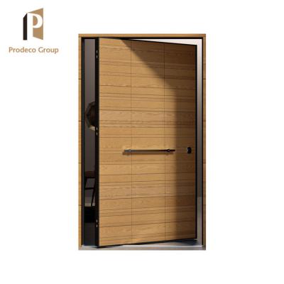 China Modern Interior Main Door Designs Modern Bedroom White Oak Solid Wood Door Entry for sale