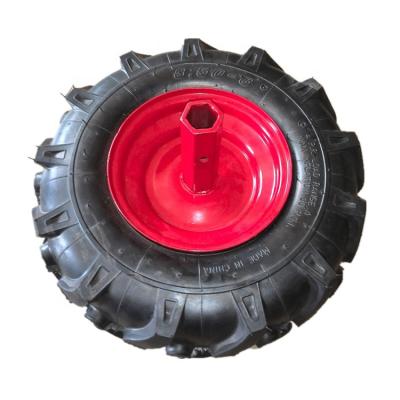 China tool cart wheel/agricultural pneumatic wheel bicycle wheel 3.50-6 for power tiller en venta