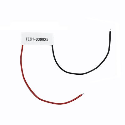 China TEC1-039025 25*10/20*25MM Thermoelectric Cooler Heatsink Cooling Peltier Cooling System Thermoelectric Module 25*10*4.95mm for sale