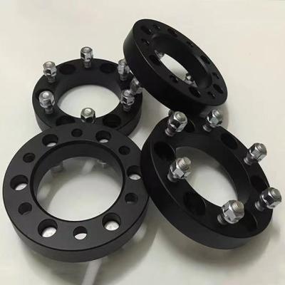 China High quality Alu 7075 all-aluminum T6 7075-T6 wheel adapter flange, thickness 25mm 6x139.7-108mm, universal wheel trim for 6 holes for sale