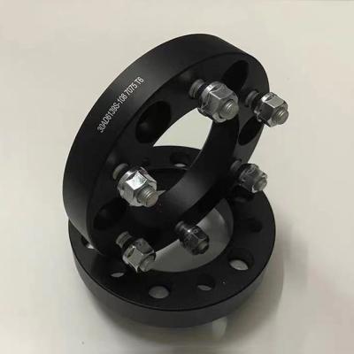 China High quality Alu 7075 all-aluminum T6 7075-T6 wheel adapter flange, thickness 30mm 6x139.7-108mm, universal wheel trim for 6 holes for sale