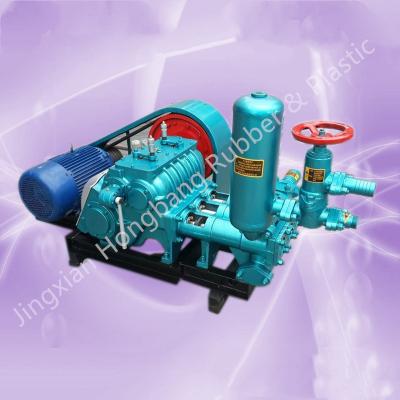 China Bw250 250l output 6mpa horizontal three-cylinder reciprocating piston mortar grouting pump for sale