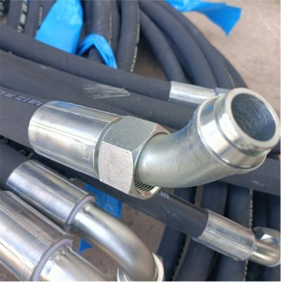 中国 Hose Hot Water Flexible Tube Food Grade Rubber for Steam Cleaning at Temperatures up to 165 C Blue Color Material Origin Roll 販売のため