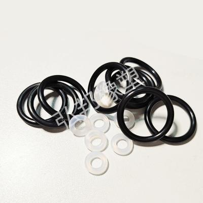 Cina Manufacturers supply high temperature resistant Nbr Fkm silicone rubber O-ring Oem rubber O-ring in vendita