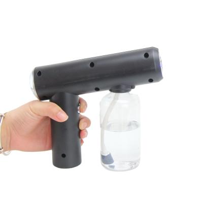 China Plastic Gunner Handheld Blue Nano Sprayer Disinfection Atomization Disinfection Gun Electric Fill Radio for Car Cleaning for sale