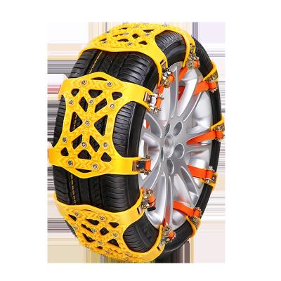 China HARDENED STEEL Universal Anti Slip TPU Snow Chains For Car Tires for sale