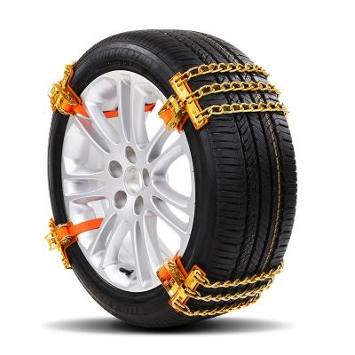 China Car Hardened Steel Tire Anti Slip Wear Resistant Steel Snow Chain Files All Snow Chain For Emergency for sale