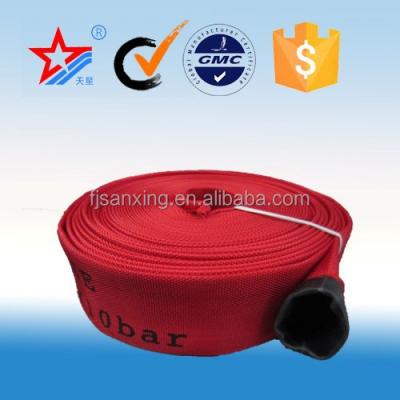 China Fire Fighting Or Agriculture Rubber PVC Mixed Fire Fighting Hose, Canvas Water Discharge Hose, PVC Hose Manufacturer for sale