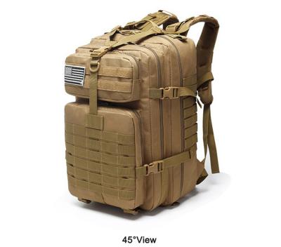 China Custom Outdoor Waterproof Hiking Army Anti Theft Tactical Us Military Backpack for sale