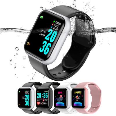 China Waterproof Heart Rate Monitor Blood Pressure D20 Smartwatch GPS Navigation Y68 Smart Watch Life Fitness Tracker For IOS Android for sale